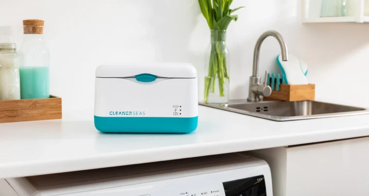 Indi Filter Above A Washing Machine